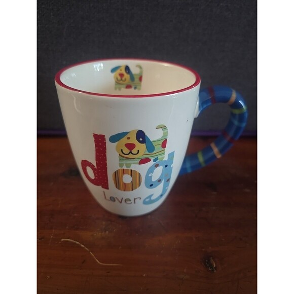 "Dog Lover" mug designed by Lori Siebert 12 Oz - Picture 1 of 5